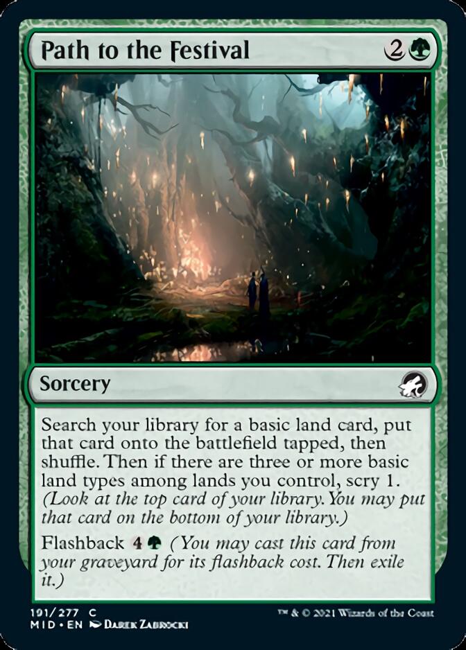 Path to the Festival [Innistrad: Midnight Hunt] | Exor Games New Glasgow