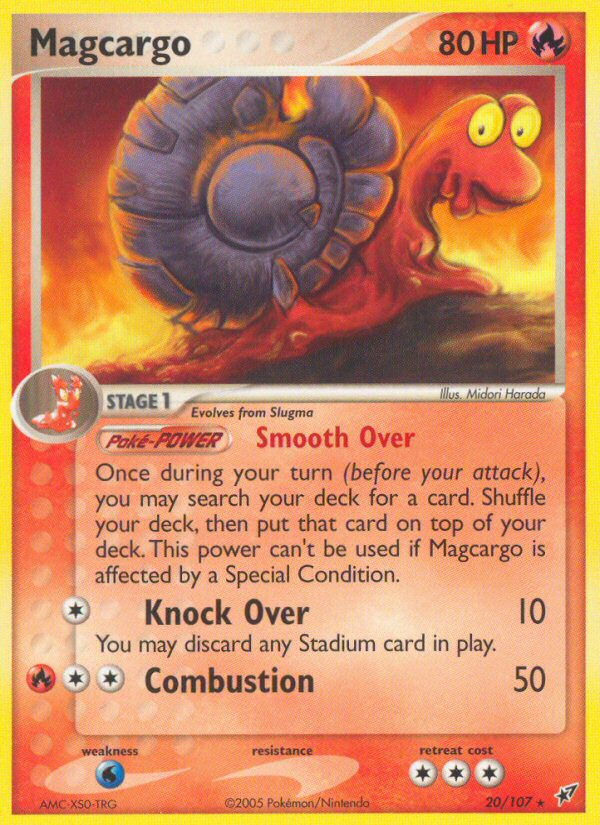 Magcargo (20/107) [EX: Deoxys] | Exor Games New Glasgow