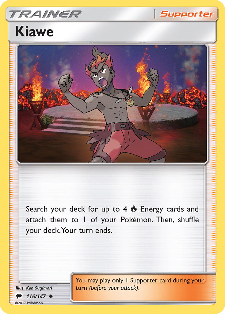 Kiawe (116/147) [Sun & Moon: Burning Shadows] | Exor Games New Glasgow