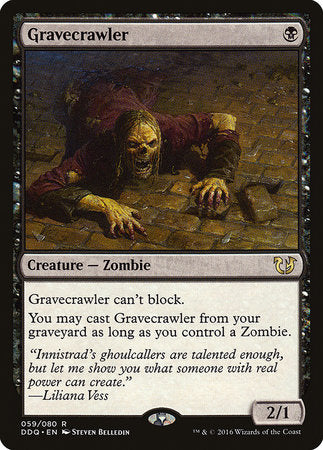 Gravecrawler [Duel Decks: Blessed vs. Cursed] | Exor Games New Glasgow