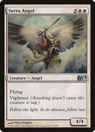 Serra Angel [Magic 2012] | Exor Games New Glasgow