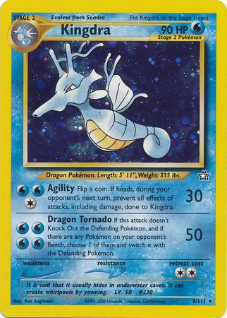 Kingdra (8/111) [Neo Genesis Unlimited] | Exor Games New Glasgow