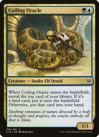 Coiling Oracle [Commander 2016] | Exor Games New Glasgow