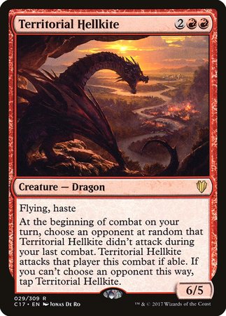 Territorial Hellkite [Commander 2017] | Exor Games New Glasgow