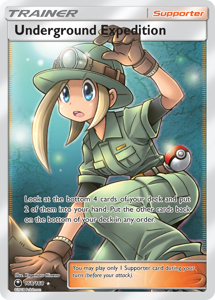 Underground Expedition (168/168) [Sun & Moon: Celestial Storm] | Exor Games New Glasgow