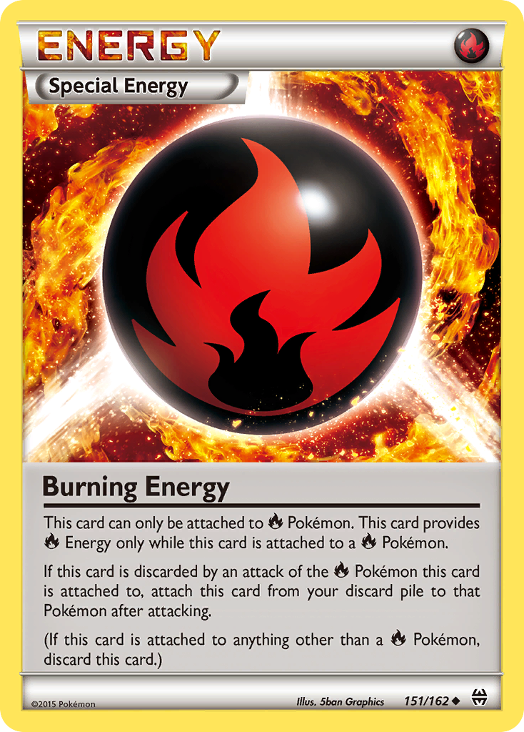 Burning Energy (151/162) [XY: BREAKthrough] | Exor Games New Glasgow