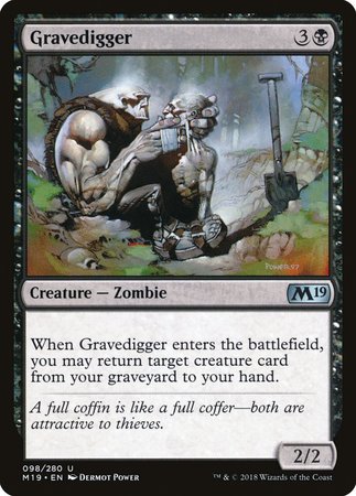 Gravedigger [Core Set 2019] | Exor Games New Glasgow