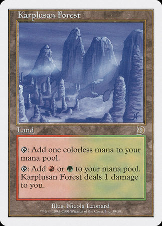 Karplusan Forest [Deckmasters] | Exor Games New Glasgow