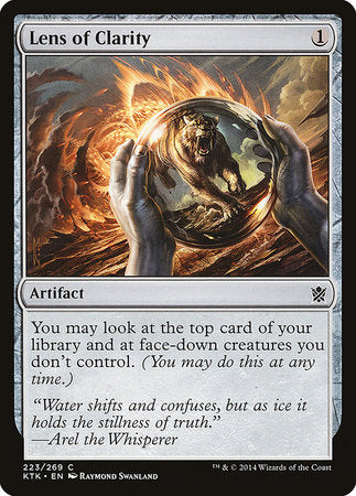 Lens of Clarity [Khans of Tarkir] | Exor Games New Glasgow