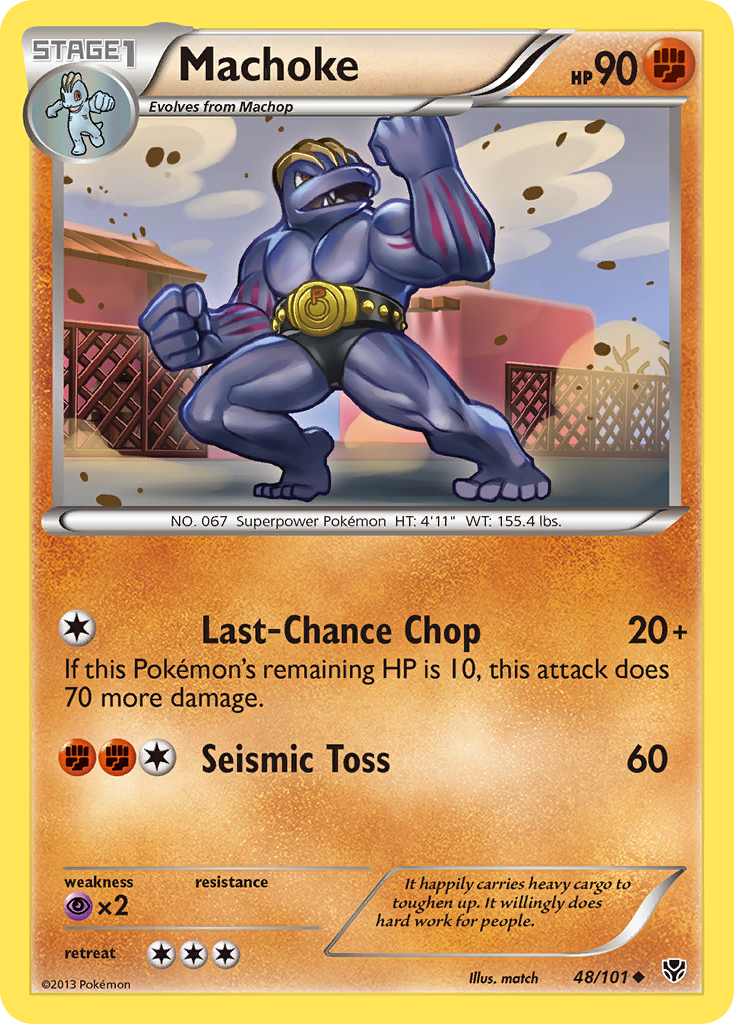 Machoke (48/101) [Black & White: Plasma Blast] | Exor Games New Glasgow