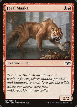 Feral Maaka [Ravnica Allegiance] | Exor Games New Glasgow