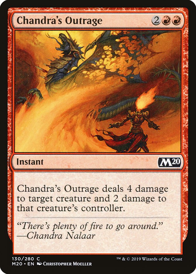 Chandra's Outrage [Core Set 2020] | Exor Games New Glasgow