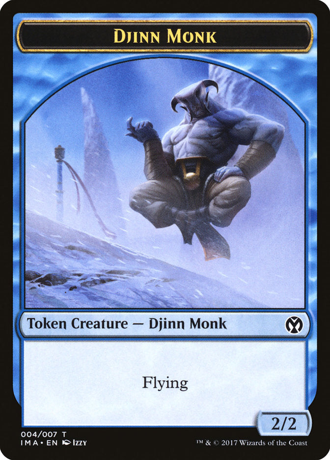 Djinn Monk [Iconic Masters Tokens] | Exor Games New Glasgow