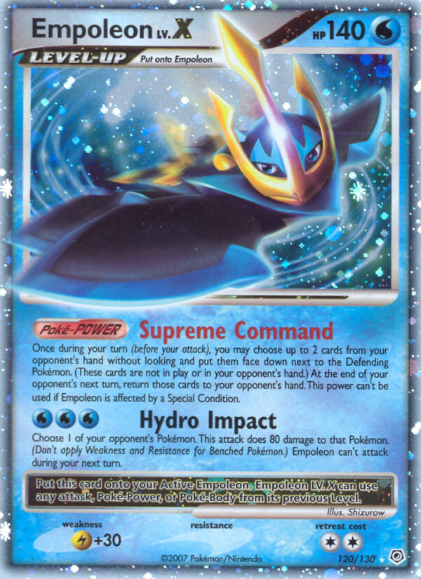 Empoleon LV.X (120/130) [Diamond & Pearl: Base Set] | Exor Games New Glasgow