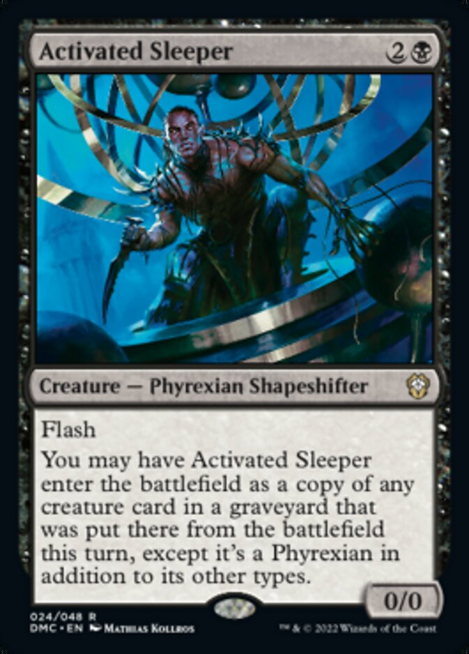 Activated Sleeper [Dominaria United Commander] | Exor Games New Glasgow