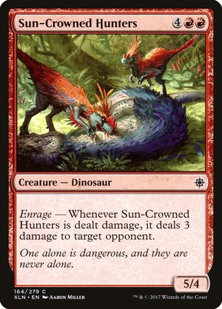 Sun-Crowned Hunters [Ixalan] | Exor Games New Glasgow