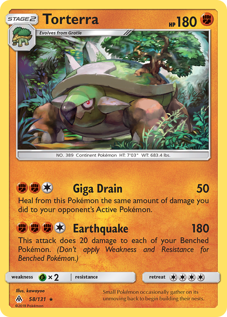 Torterra (58/131) [Sun & Moon: Forbidden Light] | Exor Games New Glasgow