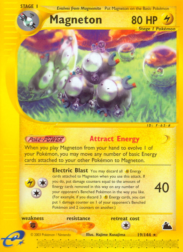 Magneton (19/144) [Skyridge] | Exor Games New Glasgow