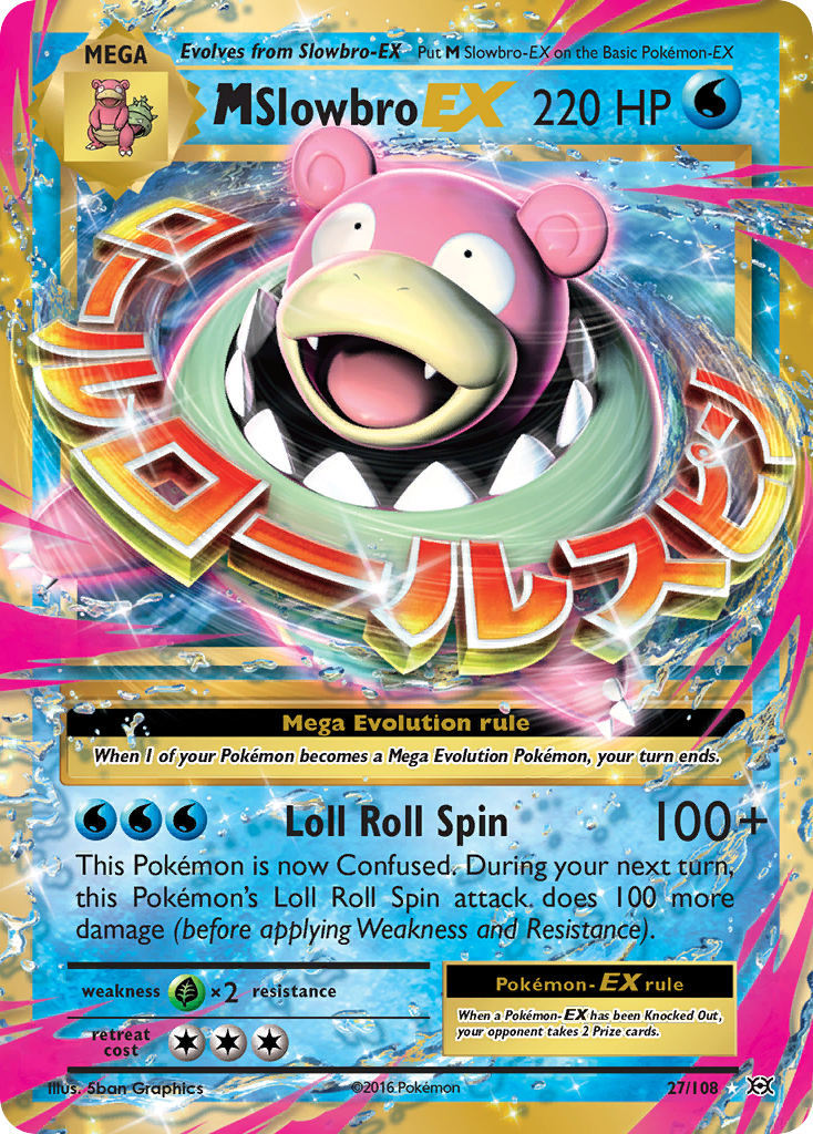 M Slowbro EX (27/108) [XY: Evolutions] | Exor Games New Glasgow