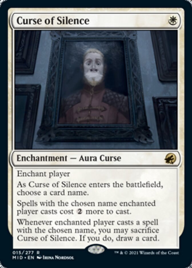 Curse of Silence [Innistrad: Midnight Hunt] | Exor Games New Glasgow