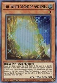 The White Stone of Ancients (Green) [LDS2-EN013] Ultra Rare | Exor Games New Glasgow