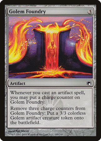 Golem Foundry [Scars of Mirrodin] | Exor Games New Glasgow