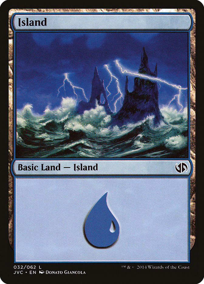 Island (32) [Duel Decks Anthology] | Exor Games New Glasgow