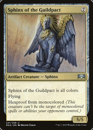 Sphinx of the Guildpact [Ravnica Allegiance] | Exor Games New Glasgow