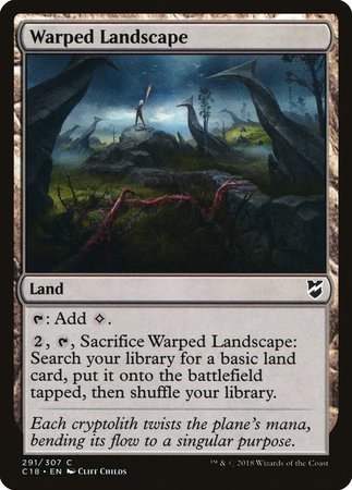 Warped Landscape [Commander 2018] | Exor Games New Glasgow