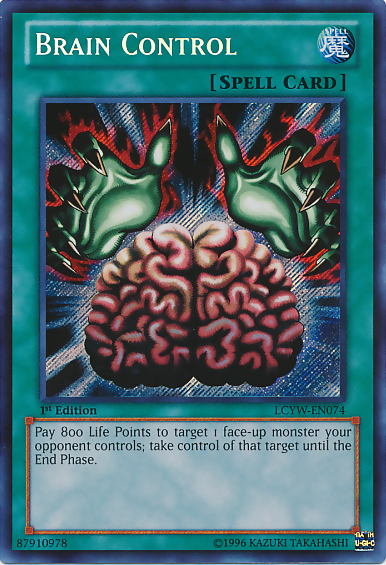 Brain Control [LCYW-EN074] Secret Rare | Exor Games New Glasgow