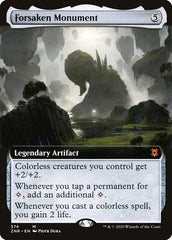 Forsaken Monument (Extended Art) [Zendikar Rising] | Exor Games New Glasgow