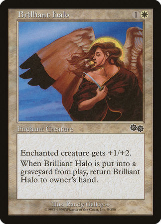 Brilliant Halo [Urza's Saga] | Exor Games New Glasgow