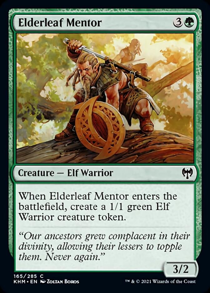 Elderleaf Mentor [Kaldheim] | Exor Games New Glasgow