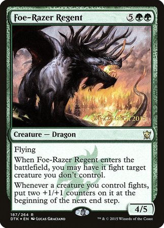 Foe-Razer Regent [Dragons of Tarkir Promos] | Exor Games New Glasgow