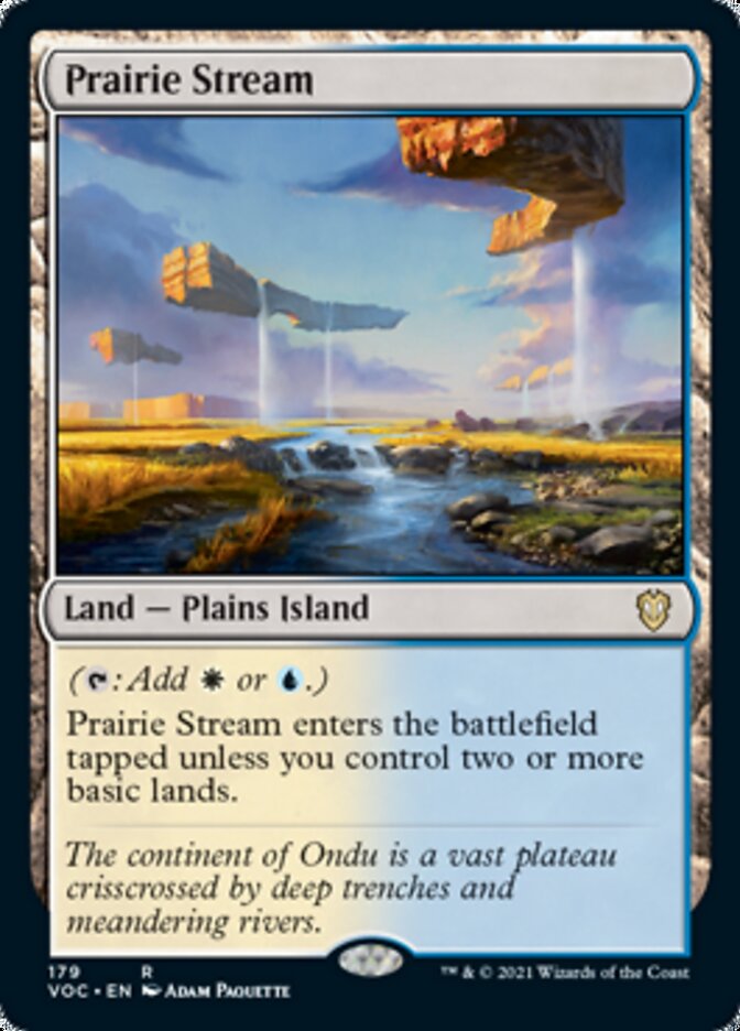 Prairie Stream [Innistrad: Crimson Vow Commander] | Exor Games New Glasgow