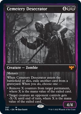 Cemetery Desecrator [Innistrad: Double Feature] | Exor Games New Glasgow