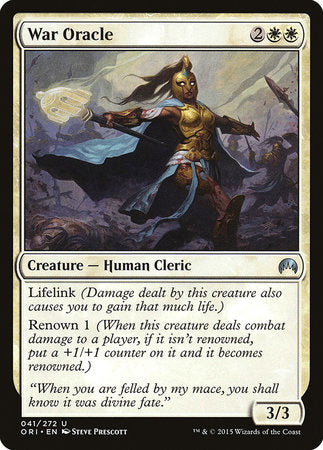 War Oracle [Magic Origins] | Exor Games New Glasgow
