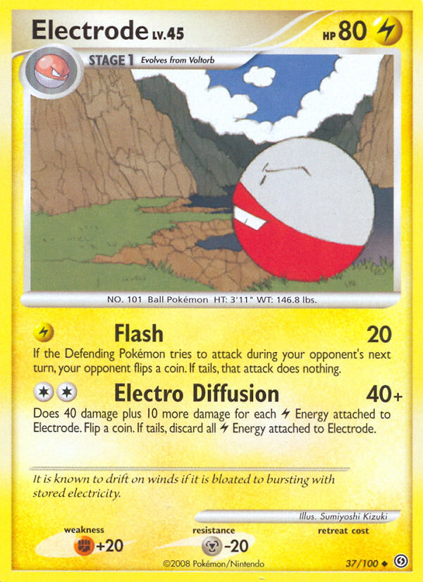 Electrode (37/100) [Diamond & Pearl: Stormfront] | Exor Games New Glasgow