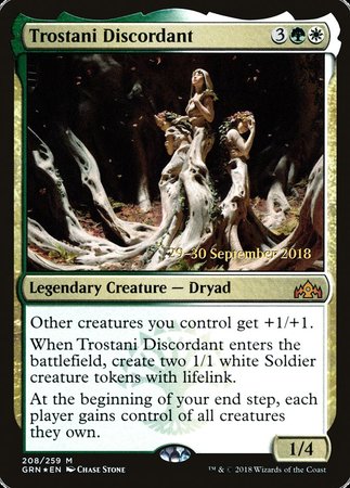 Trostani Discordant [Guilds of Ravnica Promos] | Exor Games New Glasgow