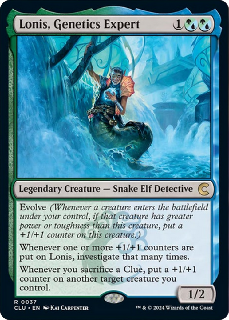 Lonis, Genetics Expert [Ravnica: Clue Edition] | Exor Games New Glasgow
