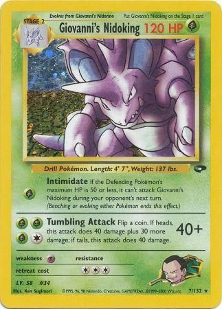 Giovanni's Nidoking (7/132) [Gym Challenge Unlimited] | Exor Games New Glasgow