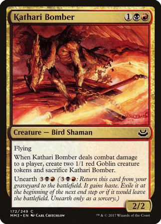 Kathari Bomber [Modern Masters 2017] | Exor Games New Glasgow