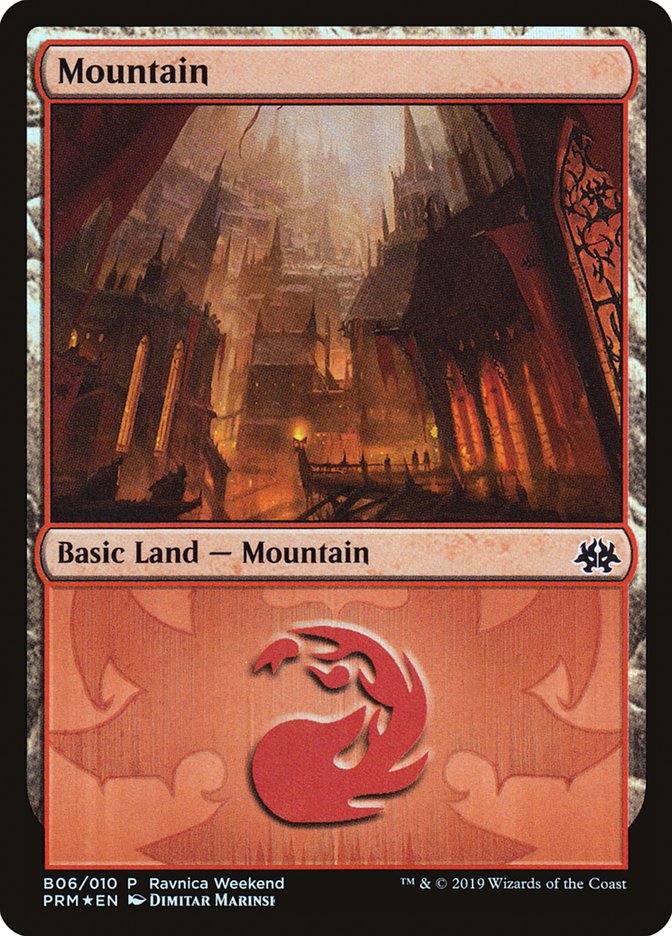 Mountain (B06) [Ravnica Allegiance Guild Kit] | Exor Games New Glasgow