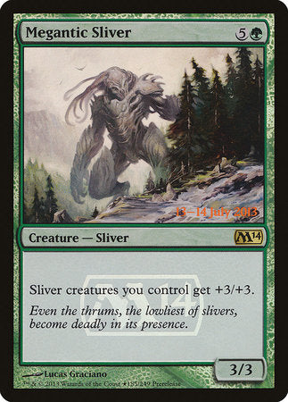 Megantic Sliver [Magic 2014 Promos] | Exor Games New Glasgow