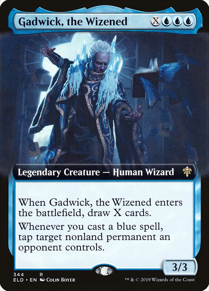 Gadwick, the Wizened (Extended Art) [Throne of Eldraine] | Exor Games New Glasgow