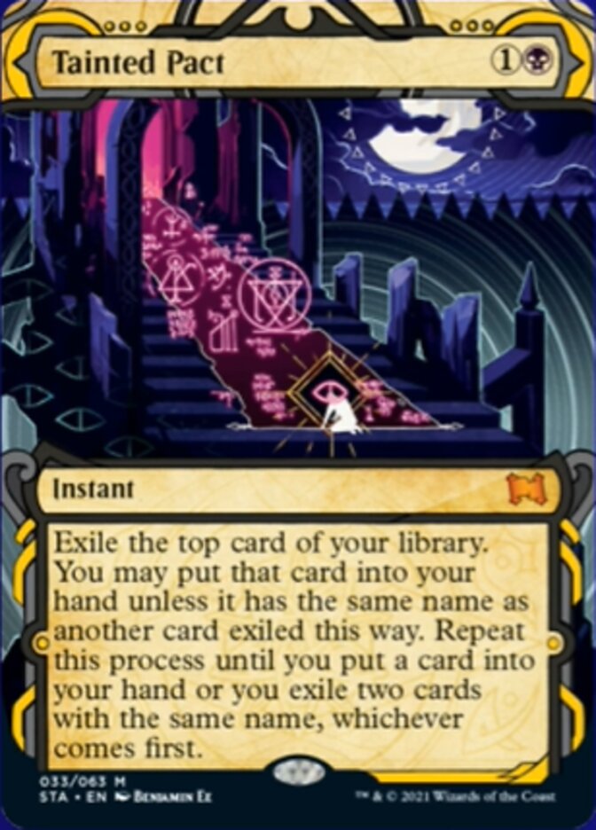 Tainted Pact (Etched Foil) [Strixhaven Mystical Archive] | Exor Games New Glasgow