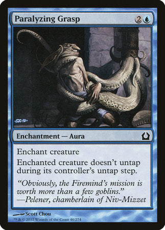 Paralyzing Grasp [Return to Ravnica] | Exor Games New Glasgow