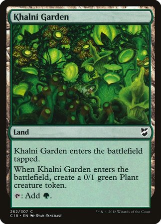 Khalni Garden [Commander 2018] | Exor Games New Glasgow