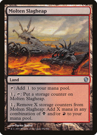 Molten Slagheap [Commander 2013] | Exor Games New Glasgow