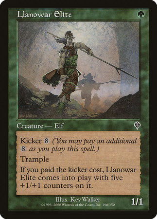 Llanowar Elite [Invasion] | Exor Games New Glasgow